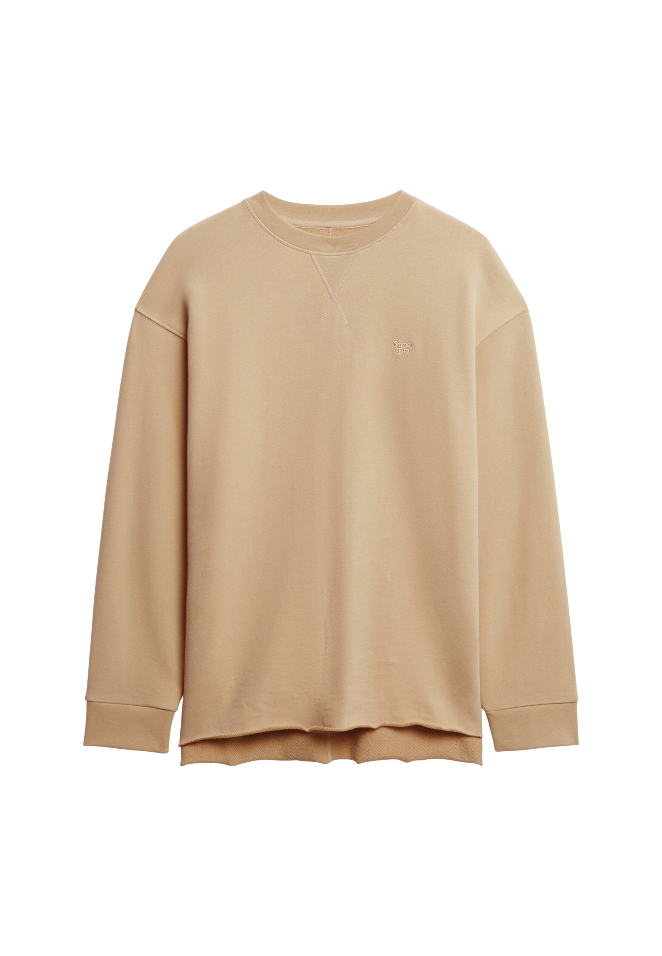 Superdry Sweatshirt 'Studios' in Beige: Vorderseite