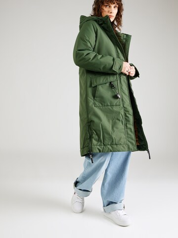 Ragwear Λειτουργικό παλτό 'REFUTURA' σε πράσινο
