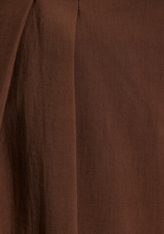 LASCANA Wide Leg Hose in Braun