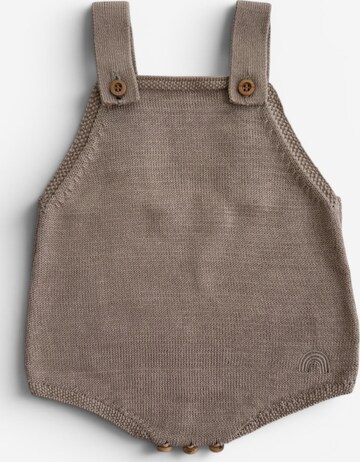 KURTI & FRIEDA Overalls 'Knit' in Beige: front