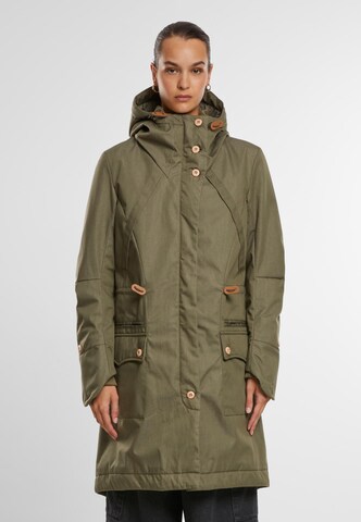 Brandit Between-seasons parka in Green