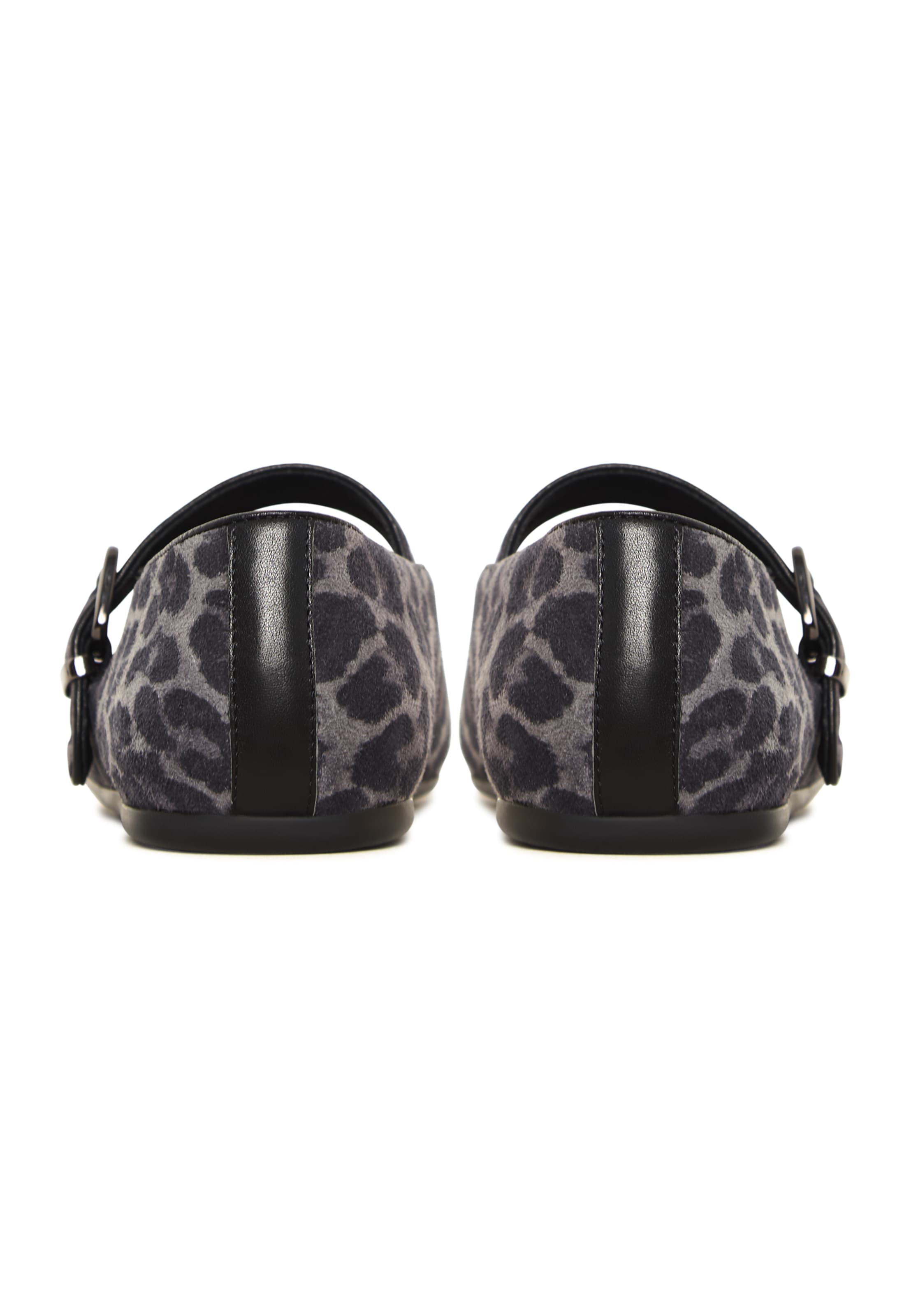 CESARE GASPARI Strap ballerina in Grey
