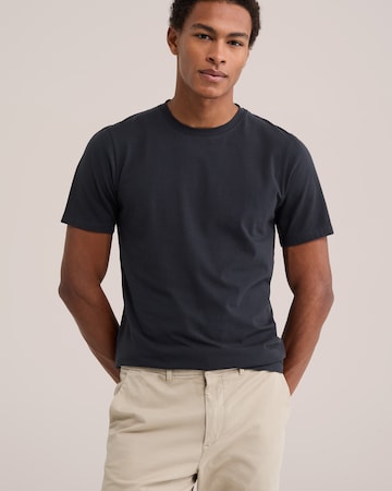 WE Fashion Shirt in Blau: Vorderseite