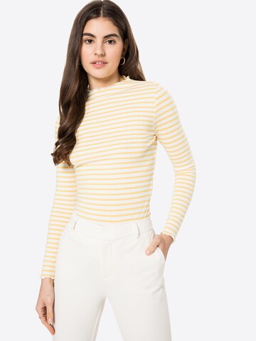 ONLY - Camisa 'EMMA' em amarelo: frente