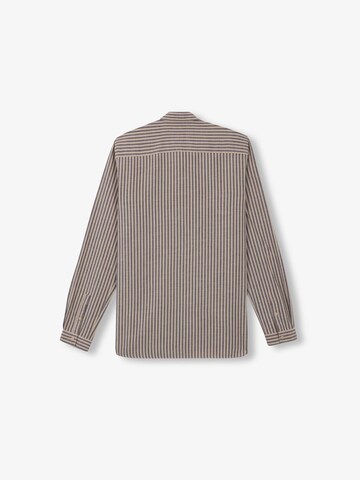 Scalpers Regular fit Button Up Shirt in Beige