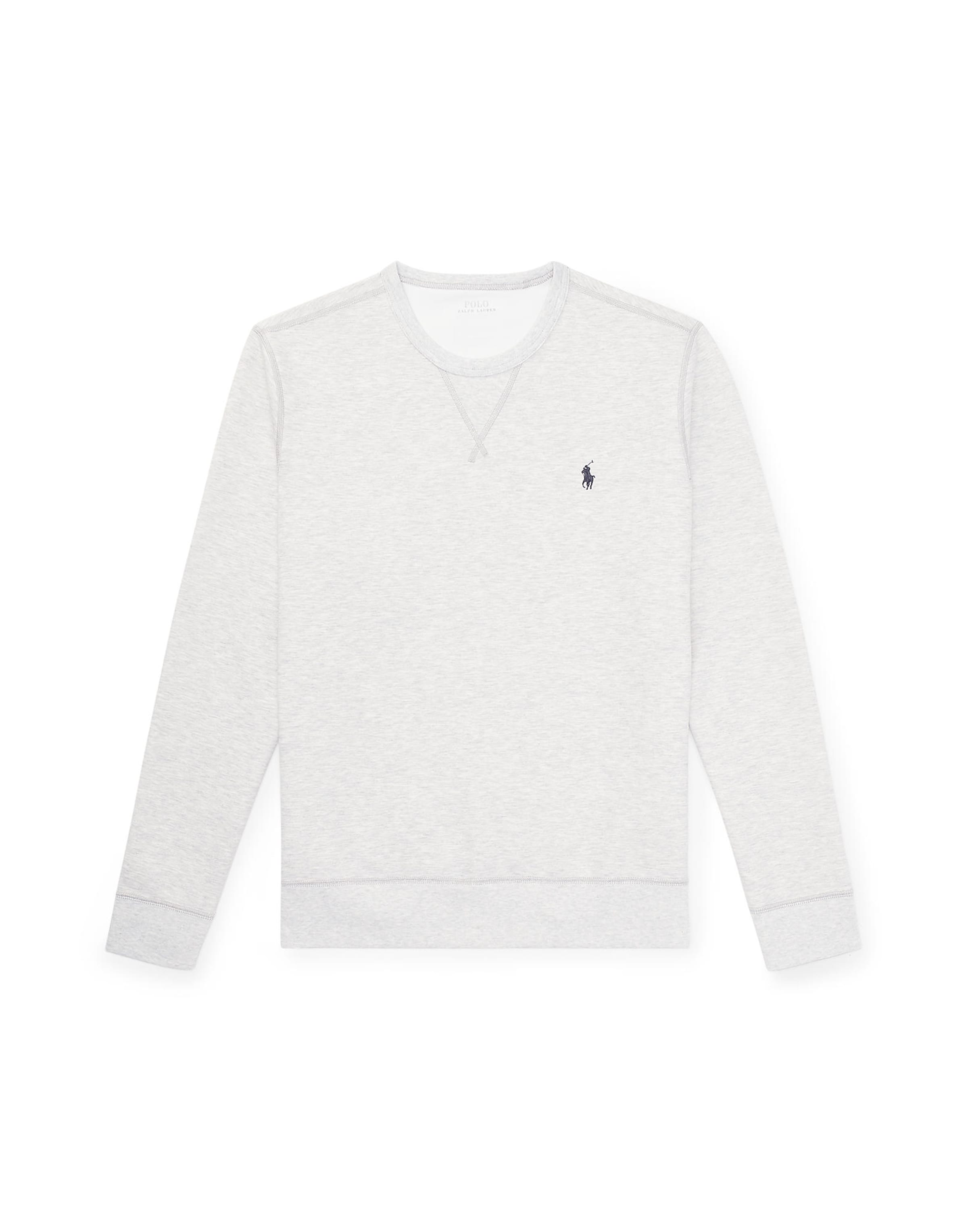 Polo Ralph LaurenSweater majica 'LSCNM6' - siva boja: prednji dio
