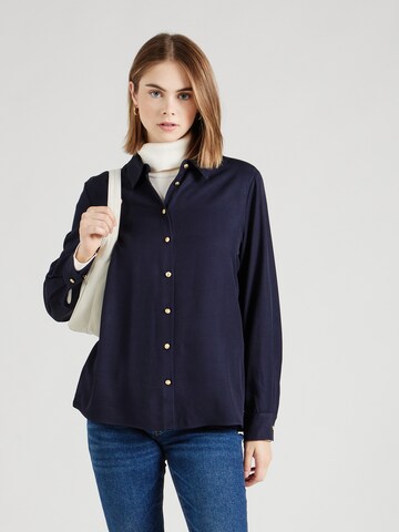 Chemisier TOMMY HILFIGER en bleu : devant