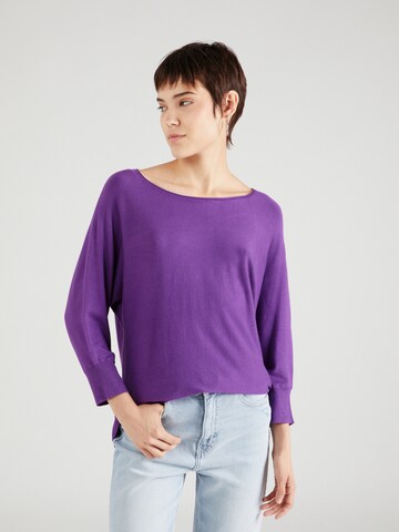 purpurinė QS Megztinis: priekis