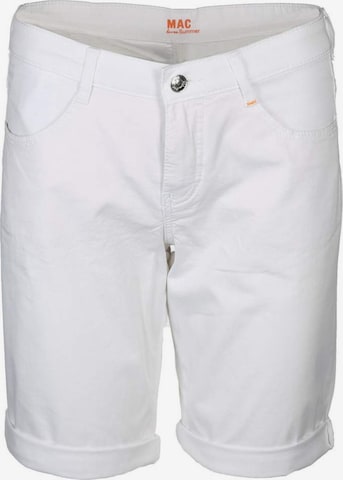 MAC Regular Shorts in Weiß: predná strana