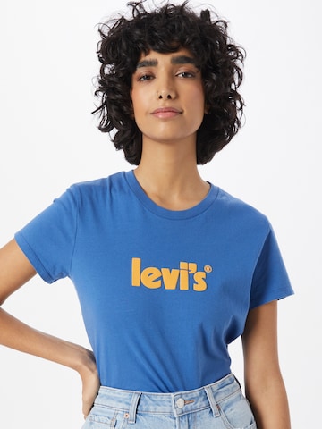 LEVI'S ® Shirt 'The Perfect Tee' in Blauw: voorkant