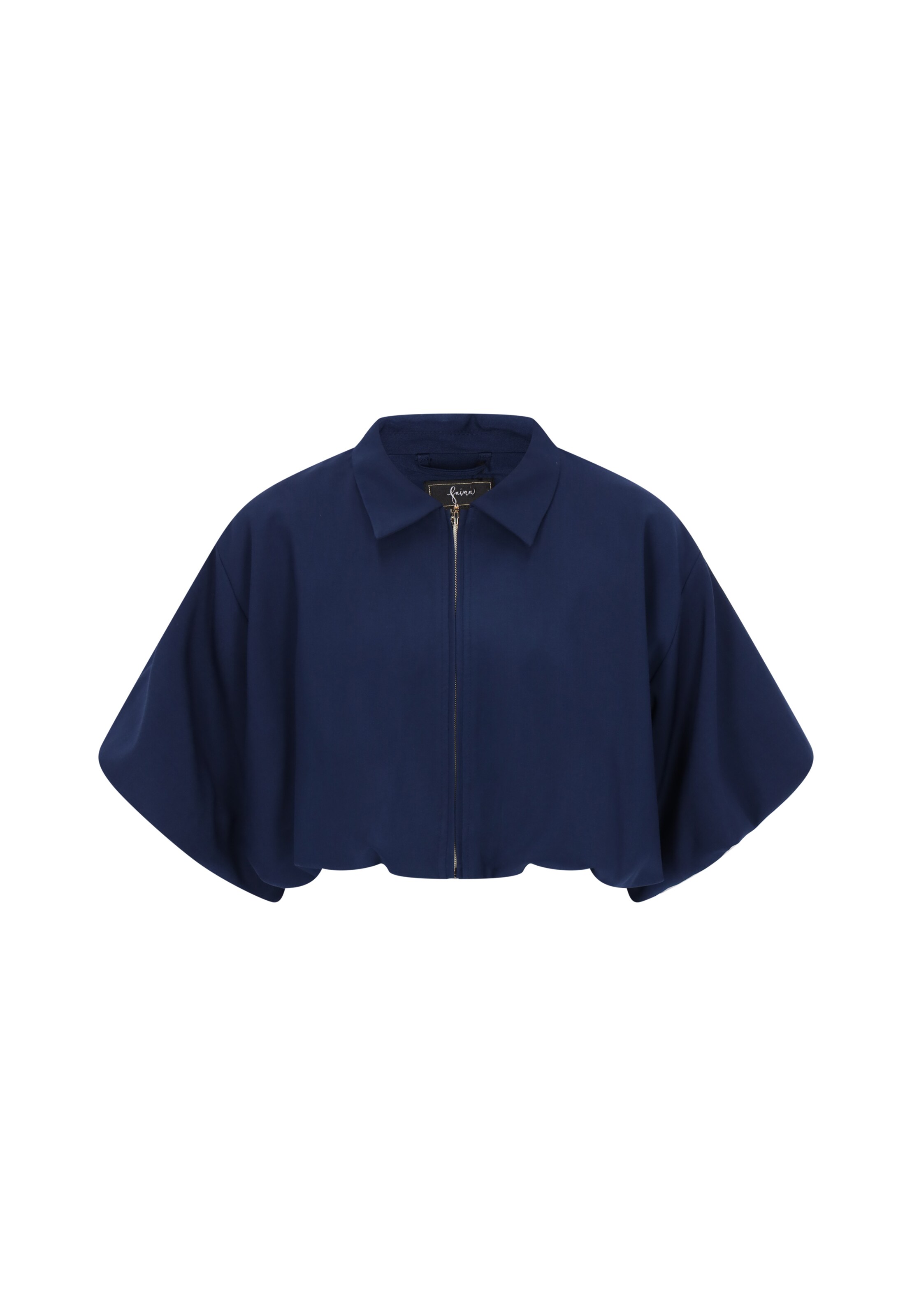 faina Veste mi-saison en bleu marine, Vue avec produit