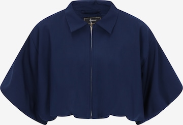 Veste mi-saison faina en bleu : devant