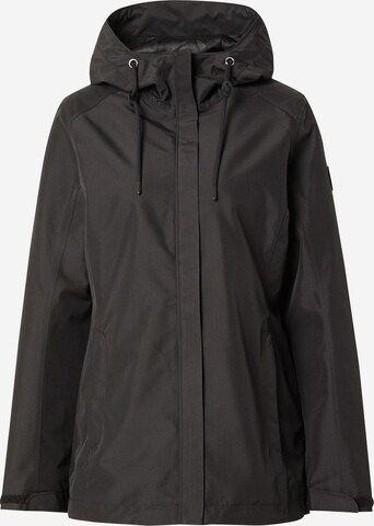 Veste outdoor 'ADENAU' ICEPEAK en noir : devant