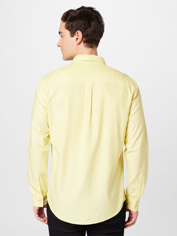 ESPRIT Regular fit Button Up Shirt in Yellow