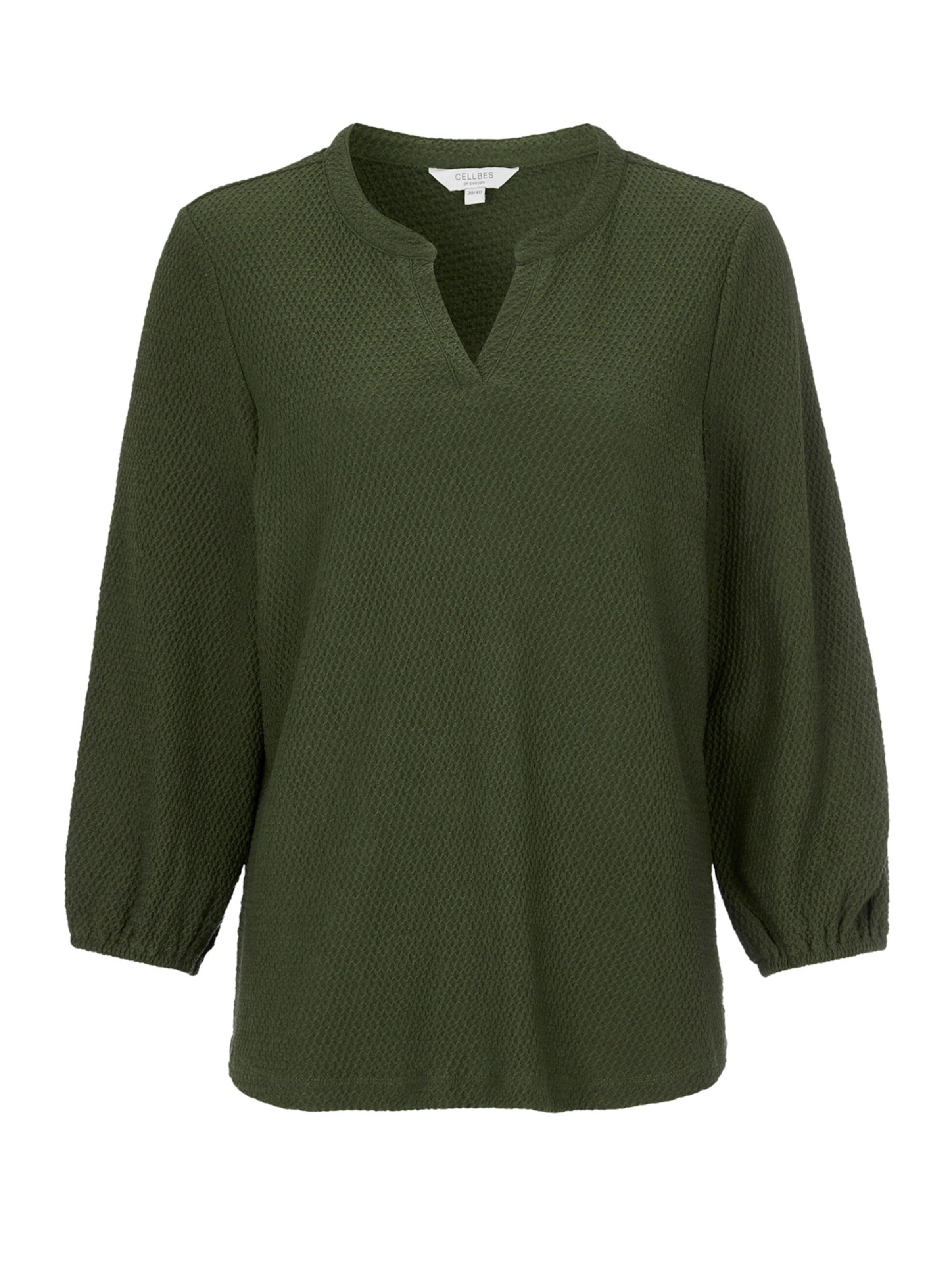 Cellbes of Sweden Shirt in Groen: voorkant
