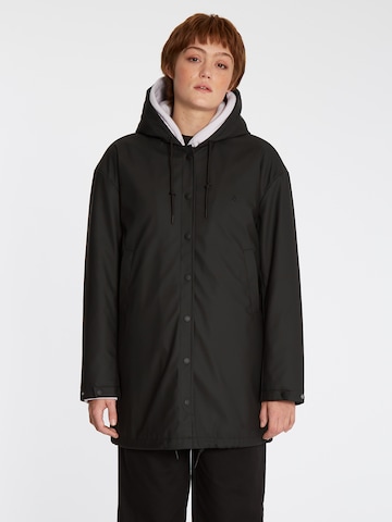 Veste fonctionnelle Volcom en noir : devant