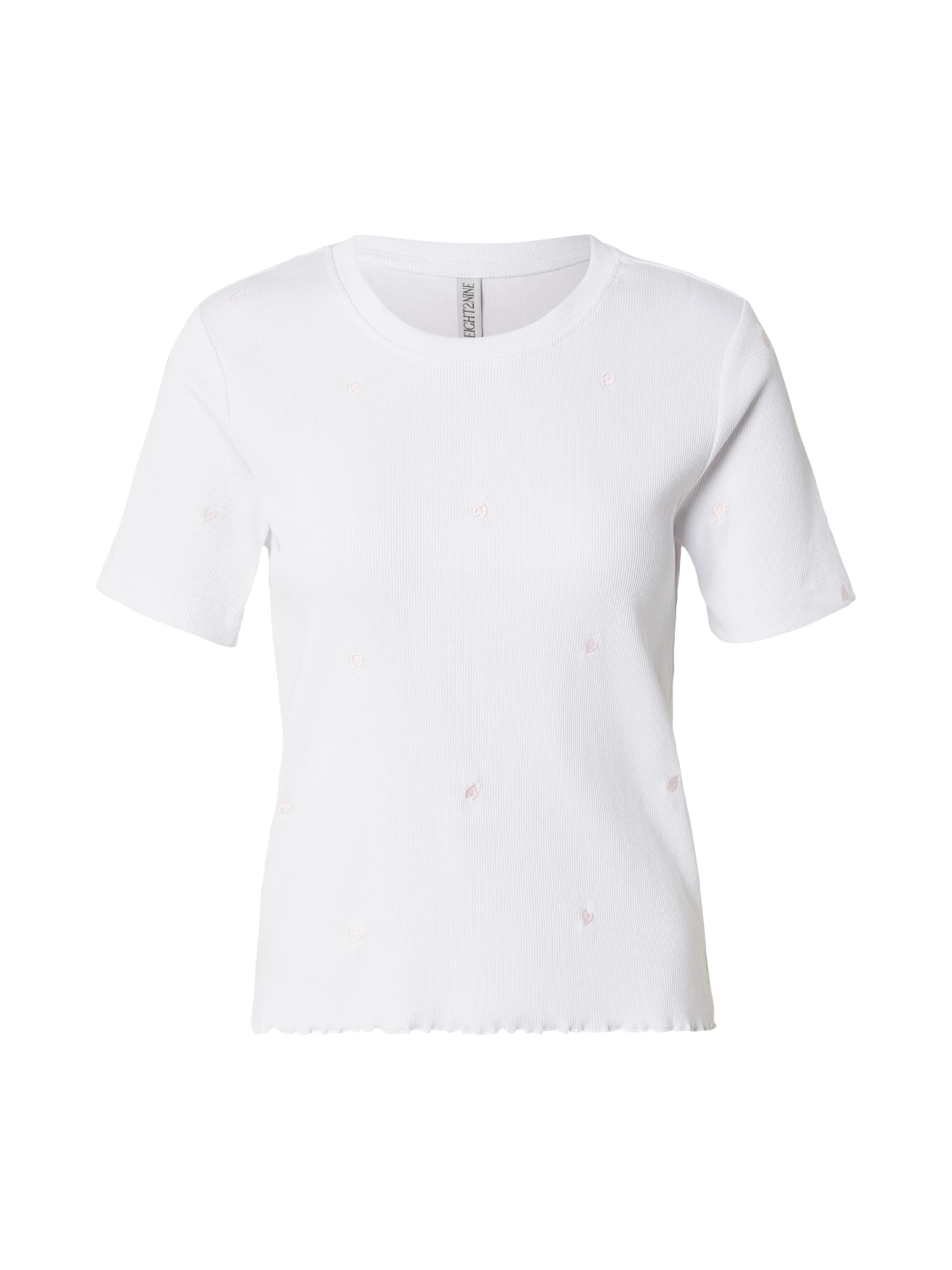Eight2Nine Shirt in Weiß: Vorderseite