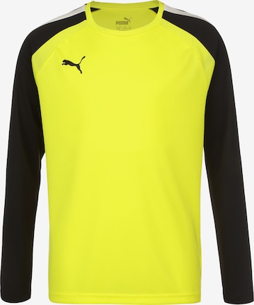 PUMA Performance Shirt 'Teampacer' in Yellow: front