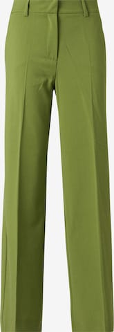 Weekend Max Mara Широкий Плиссированные брюки 'VISIVO' в Зеленый: спереди