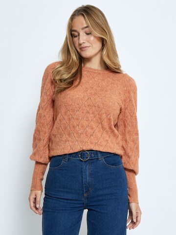 Peppercorn Pullover 'Kate' in Braun: Vorderseite