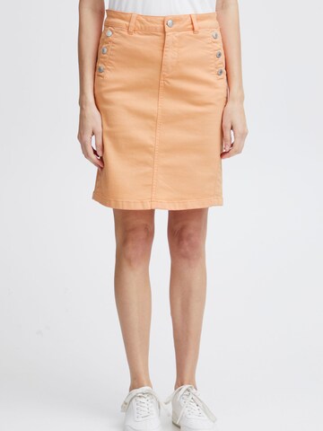 Fransa - Falda 'LOMAX' en naranja: frente
