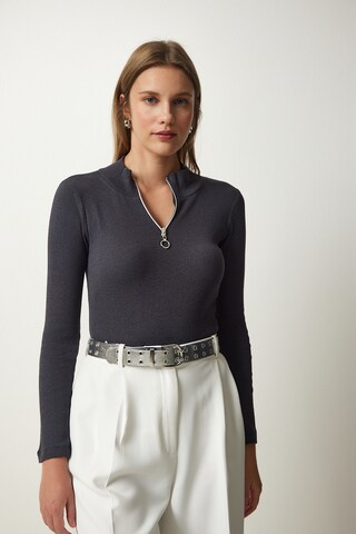 Happiness İstanbul - Camisa em cinzento: frente