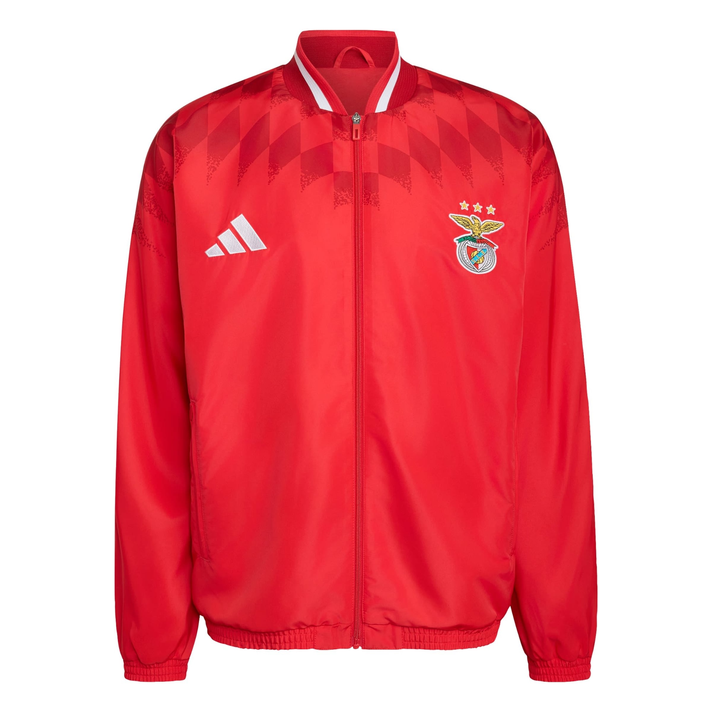 ADIDAS PERFORMANCE Vestes d’entraînement 'SL Benfica Lissabon Stadion' en XS en jaune d'or / rouge / rouge rubis / blanc, Vue avec produit