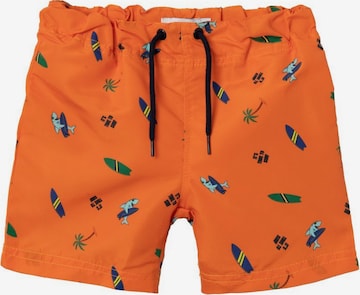 NAME IT Board Shorts in Orange: front