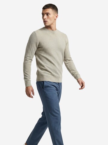 JACK & JONES Sweater 'Bluriley' in Brown