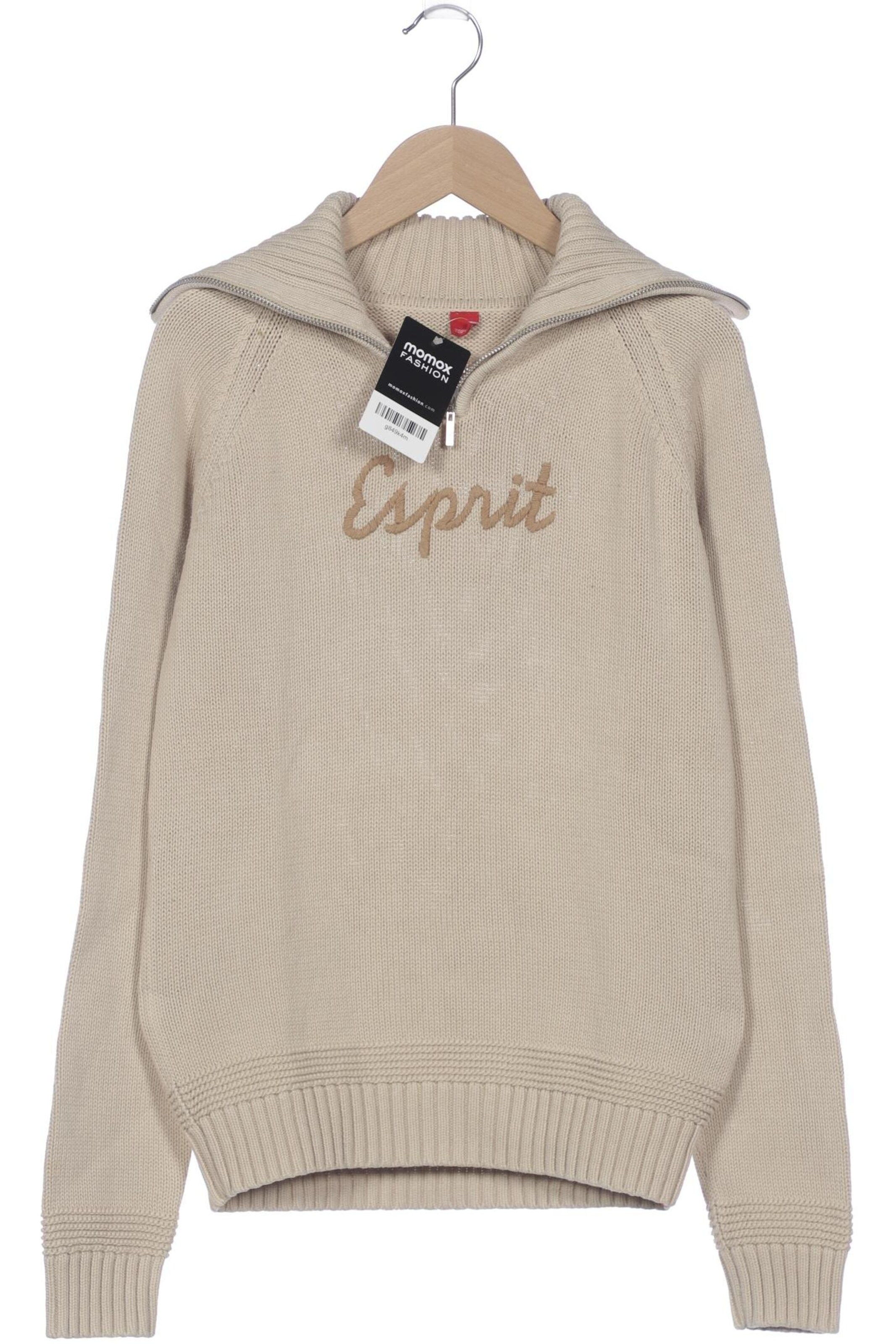 ESPRIT Sweater & Cardigan in L in Beige: front