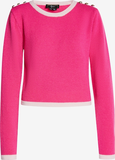 faina Pullover 'Paino' in pink / weiß, Produktansicht