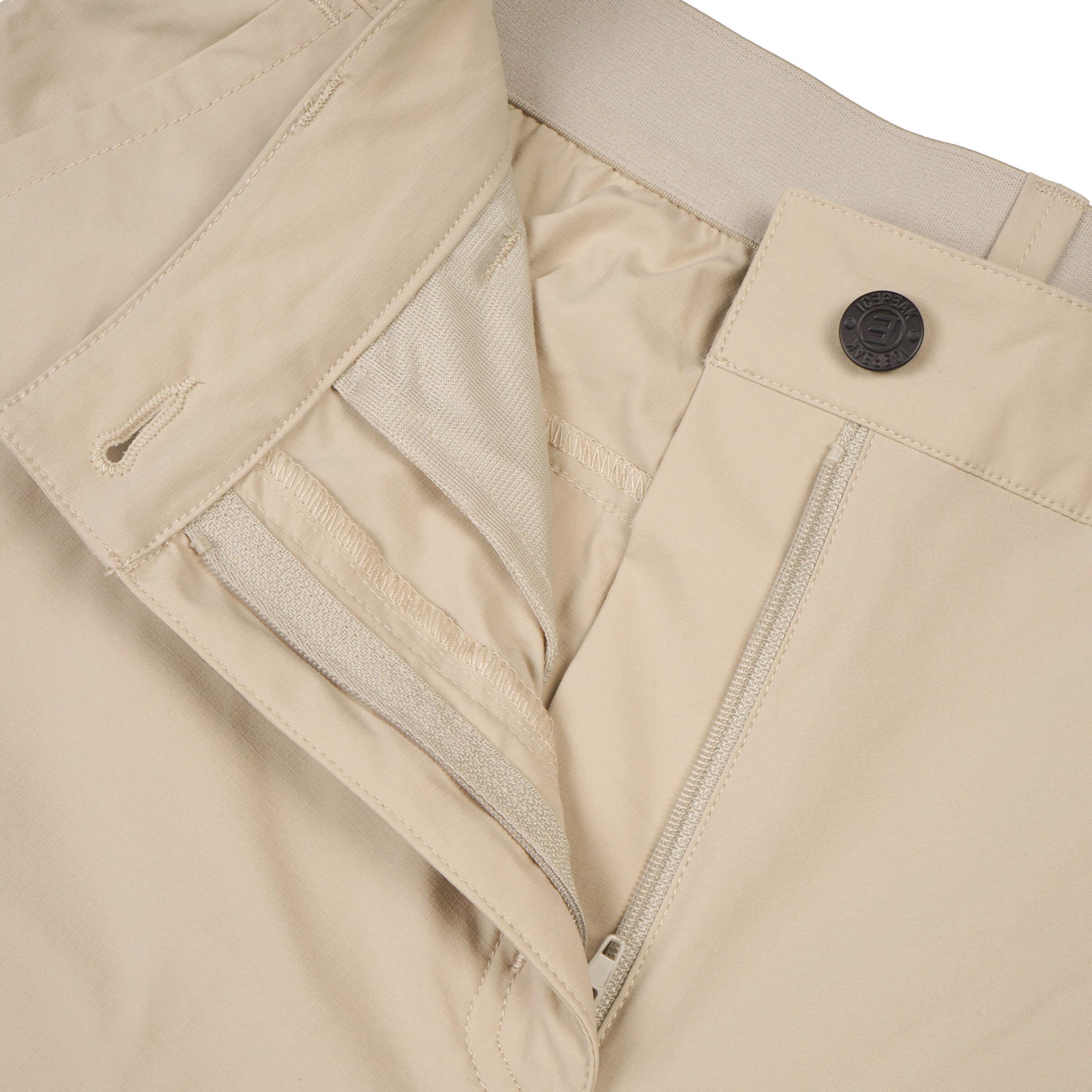 ICEPEAK Regular Outdoor Pants 'Attica' in Beige