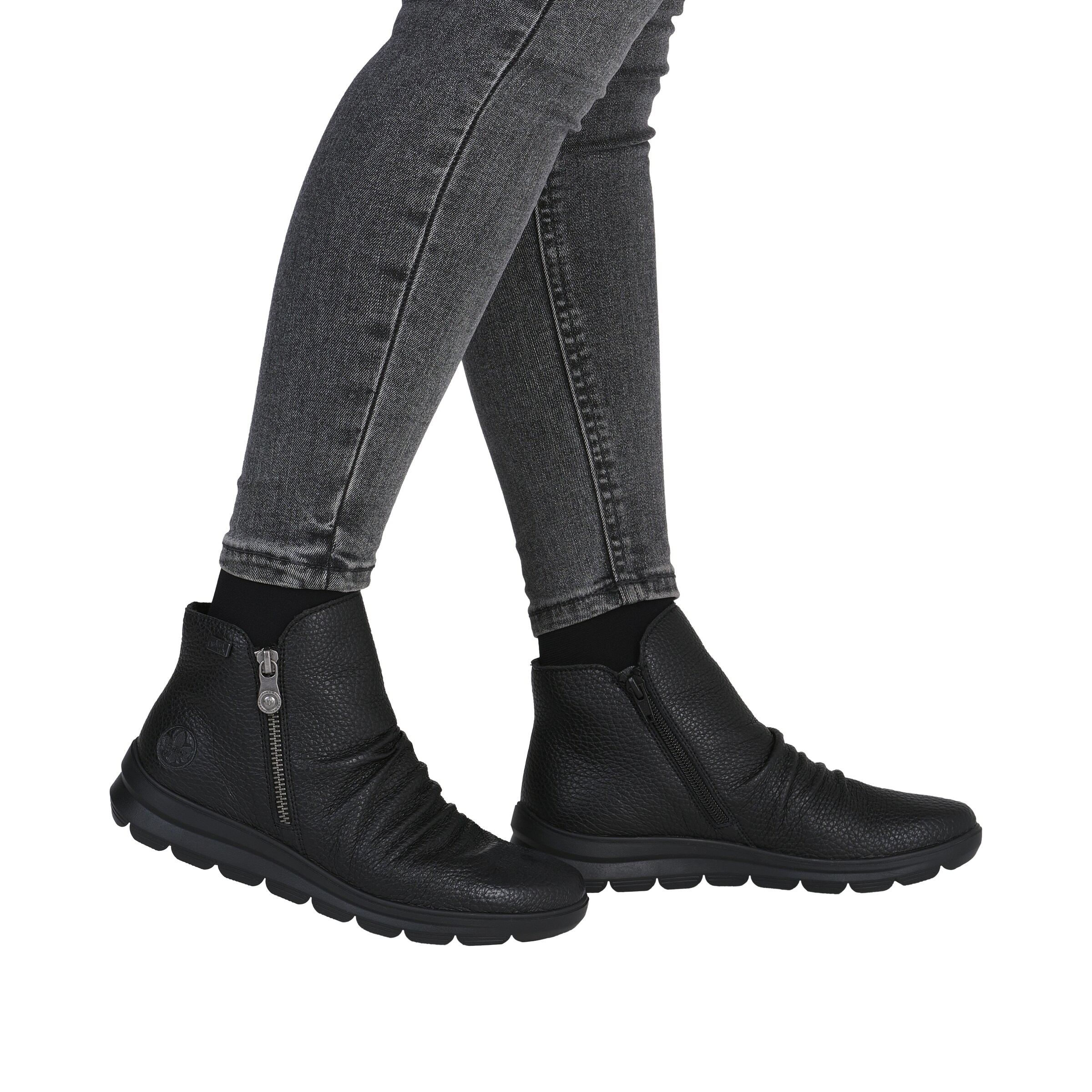 Bottines Rieker en noir