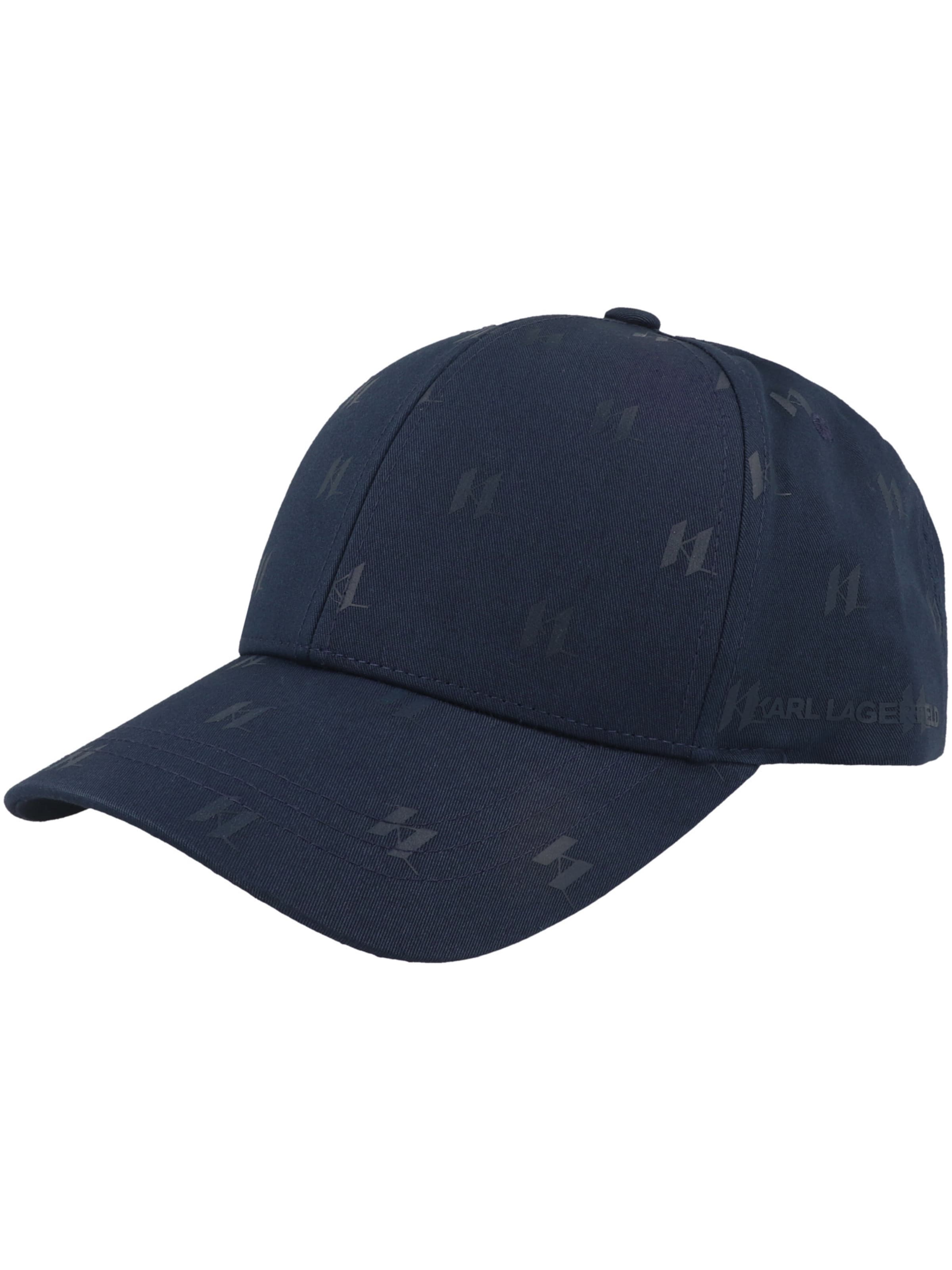 Karl Lagerfeld - Gorra en azul: frente