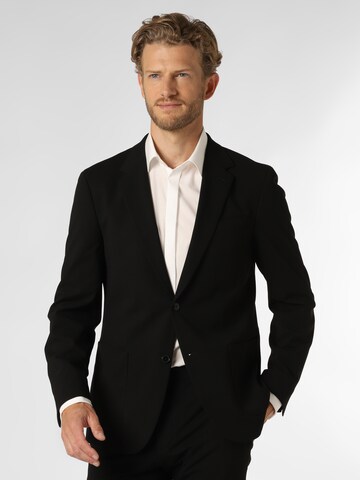 STRELLSON Slim Fit Sakko 'Arndt' in Schwarz: Vorderseite