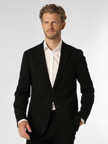 STRELLSON Slim fit Colbert 'Arndt' in Zwart: voorkant