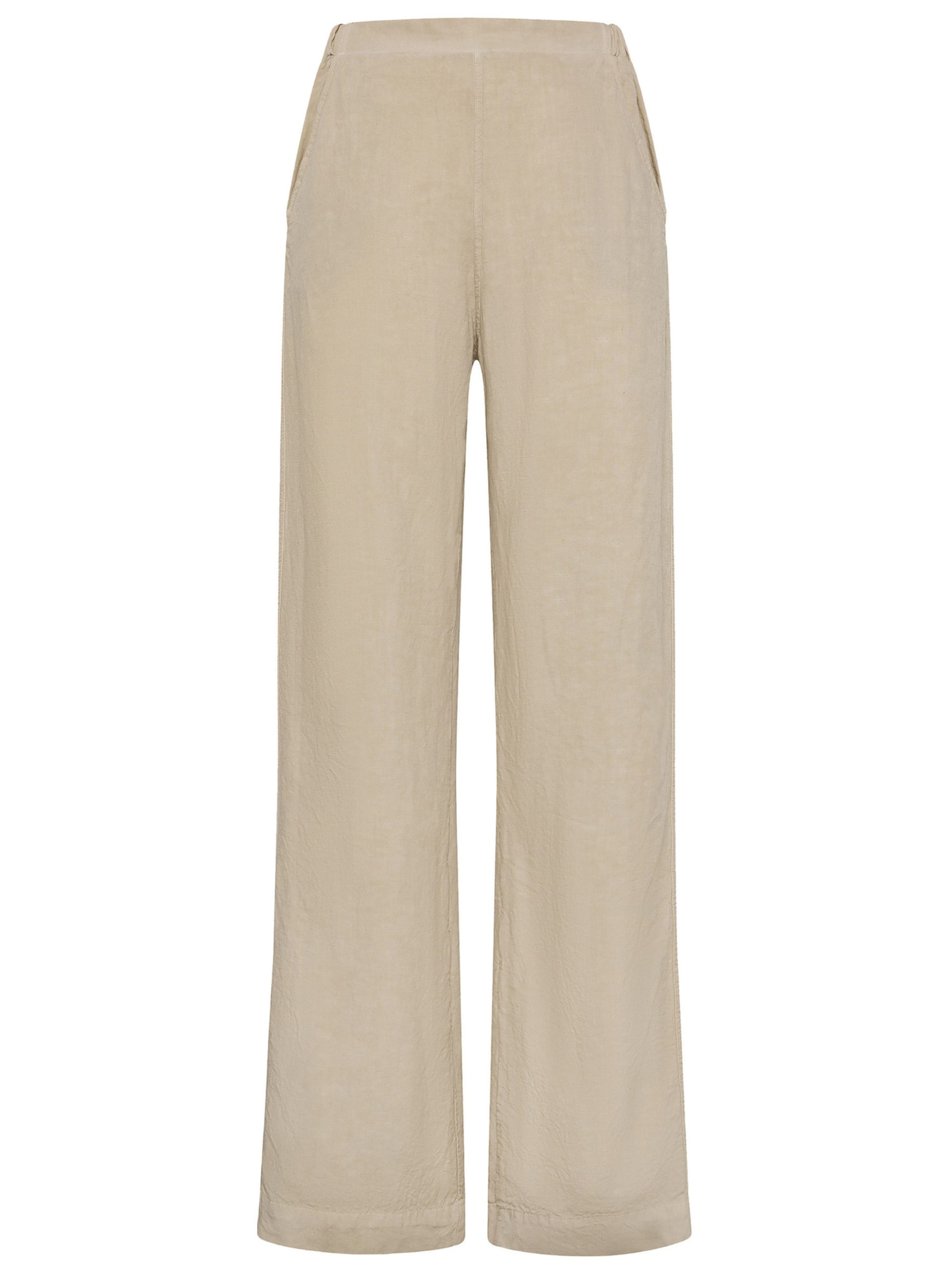 DEHA Wide Leg Hose in Beige: Vorderseite