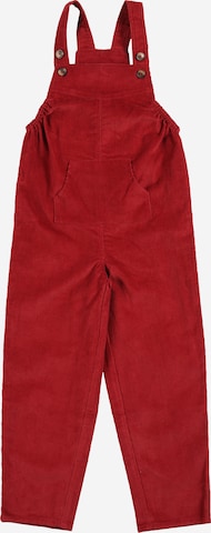 regular Pantaloni con pettorina di ABOUT YOU in rosso: frontale