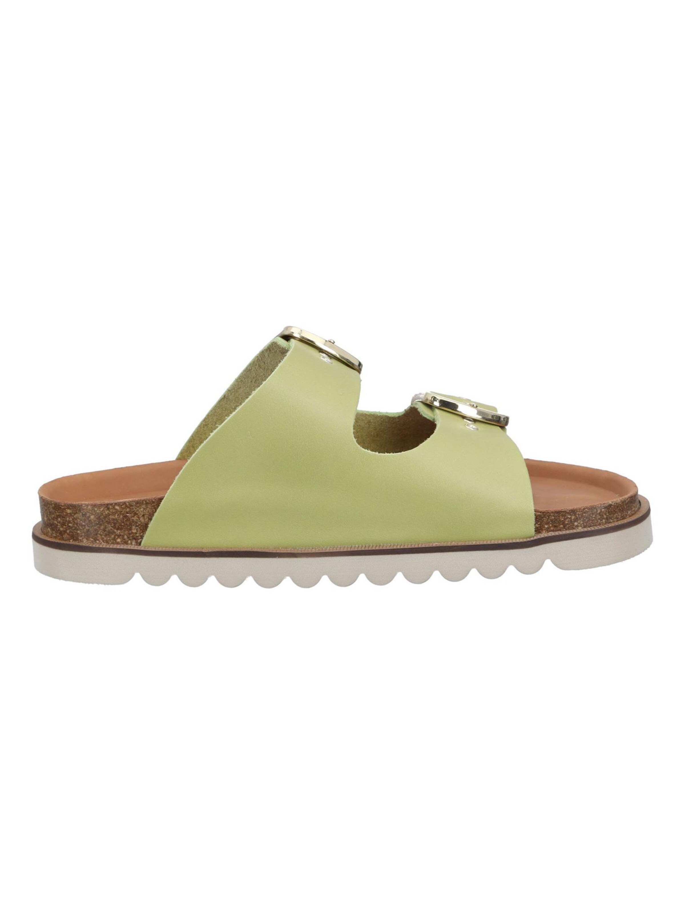 DR. BRINKMANN Mules 'BONILLO' in Green