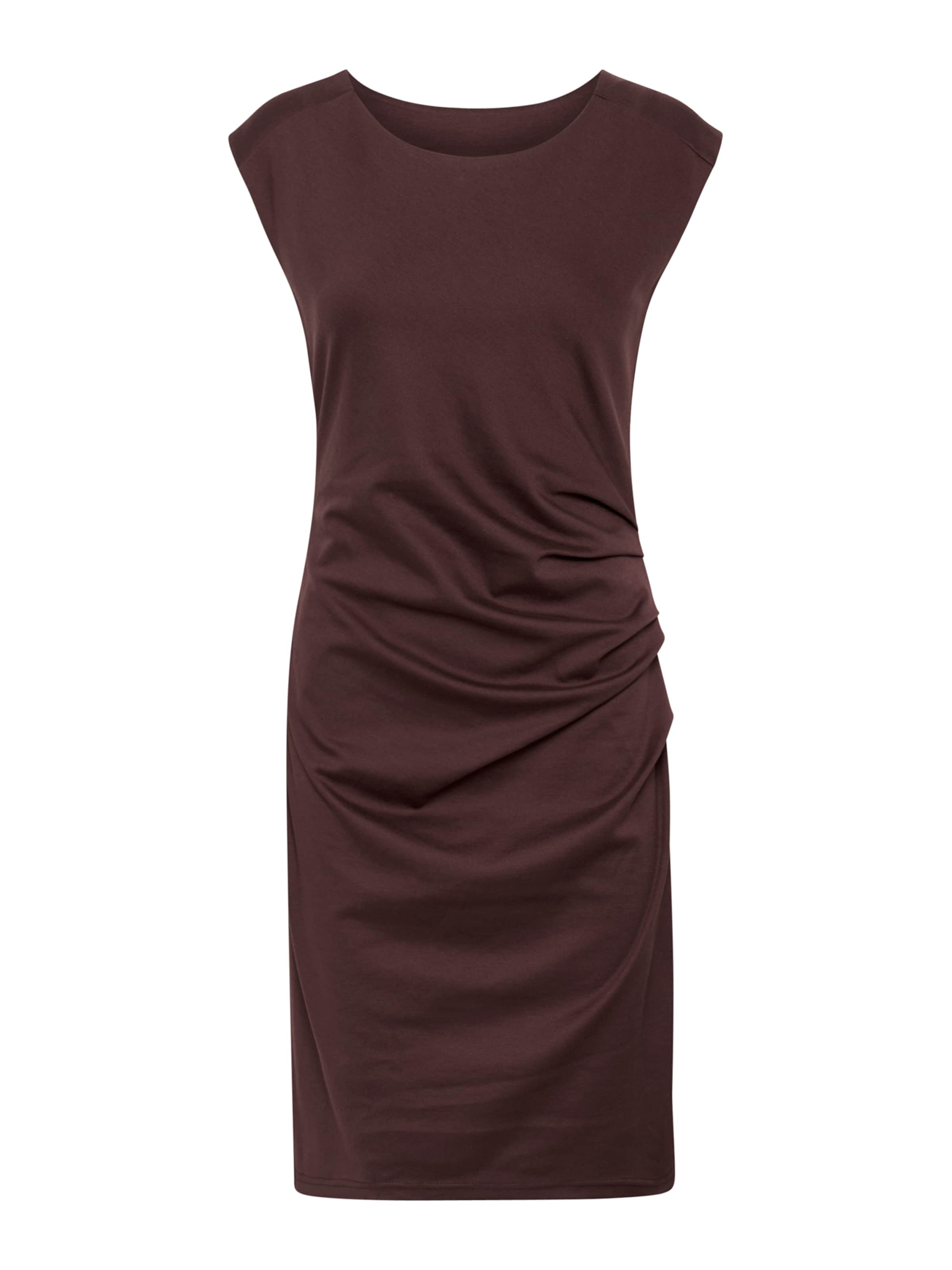 Robe fourreau &#x27;India&#x27; Kaffe en marron : devant