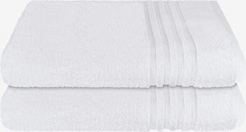 SCHIESSER Shower Towel 'Milano' in White: front