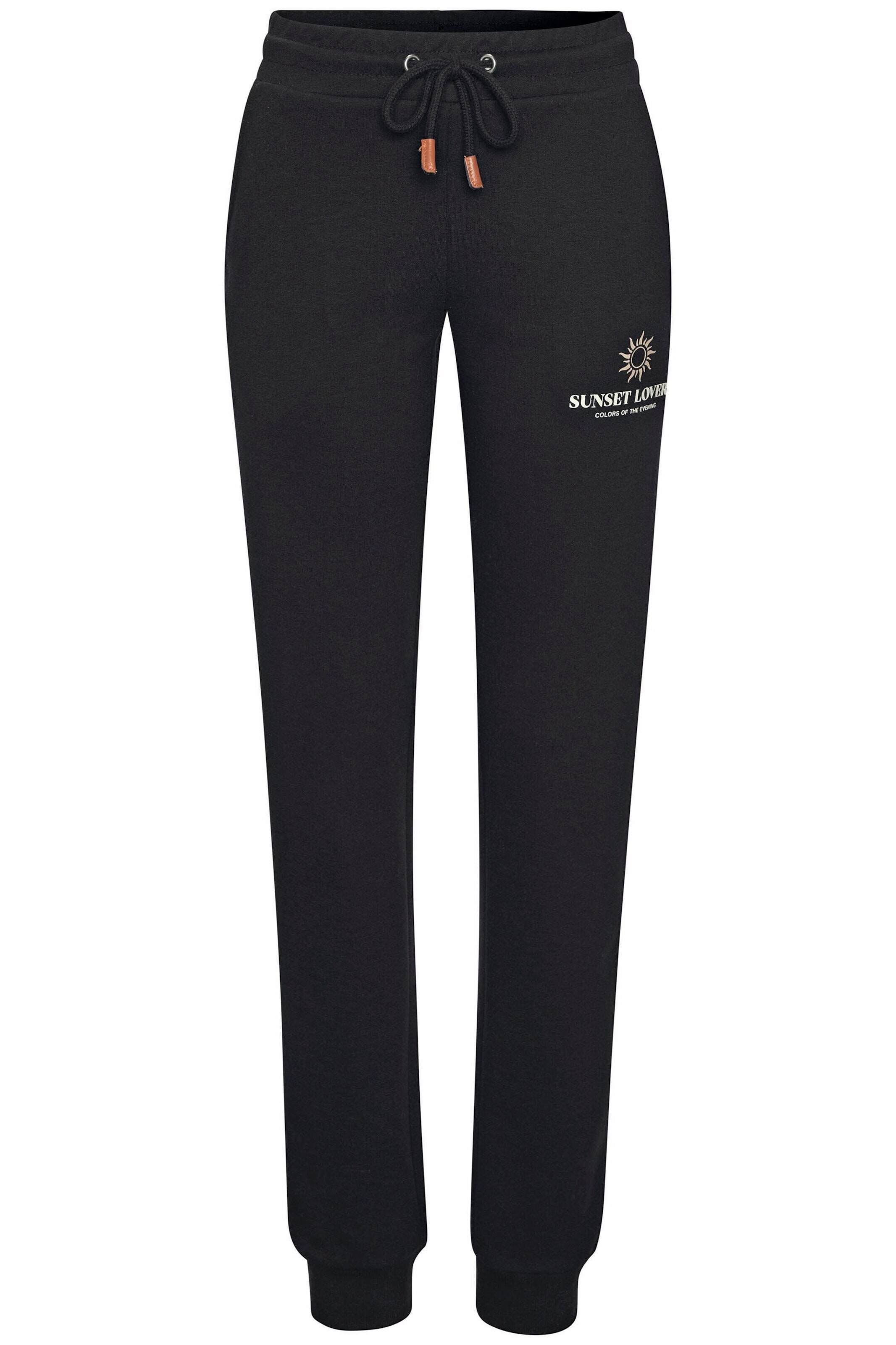 H.I.S Tapered Hose in Schwarz: Vorderseite