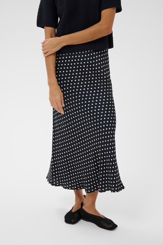 Part Two Rok 'LaurinaPW' in Blauw: voorkant