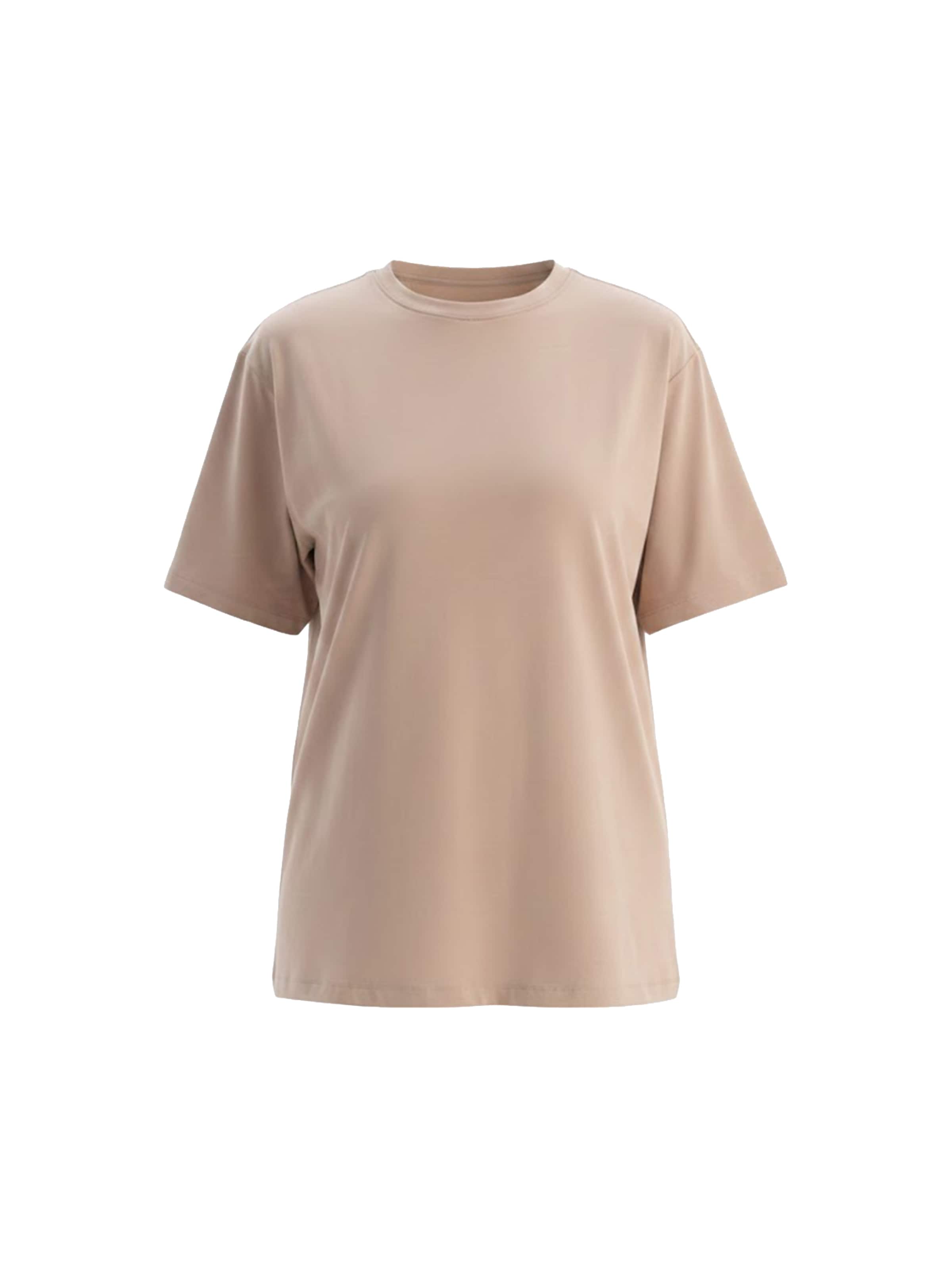 T-shirt Dagi en marron : devant