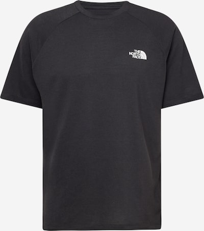 THE NORTH FACE Функционална тениска 'FOUNDATION' в черно / бяло, Преглед на продукта