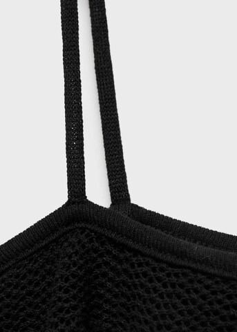 MANGO Kleid 'Capipota' in Schwarz