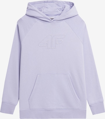 4F - Sweatshirt de desporto 'F0765' em roxo: frente