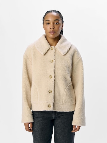 OBJECT Tussenjas in Beige: voorkant