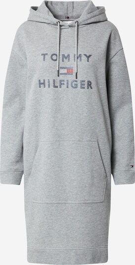 TOMMY HILFIGER Šaty - námořnická modř / šedý melír / červená / bílá, Produkt