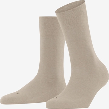 FALKE Socken 'Sensitive London' in Beige: Vorderseite